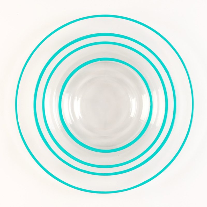 Wholesale Glass Charger Plate PZ-010 - Image 3